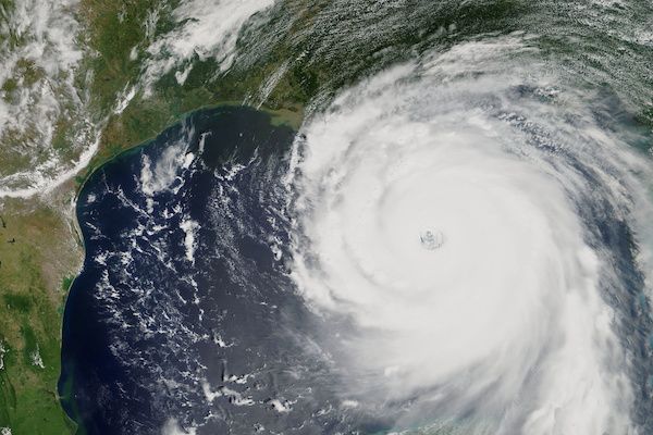 Hurricane over florida