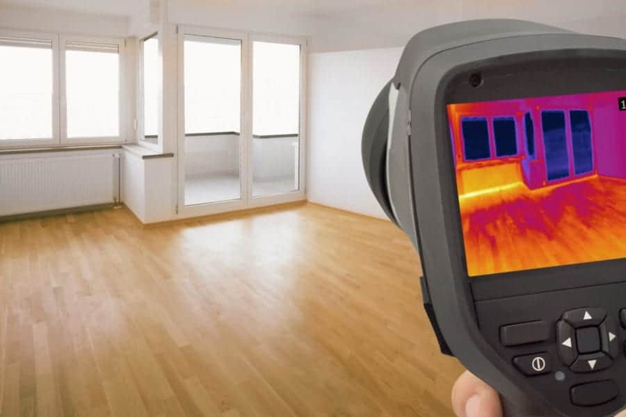 Heat Leak Infrared Detection