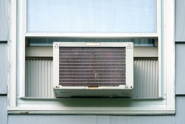 How to clean a window air conditioner without removing it