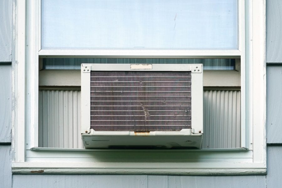 How to clean a window air conditioner without removing it