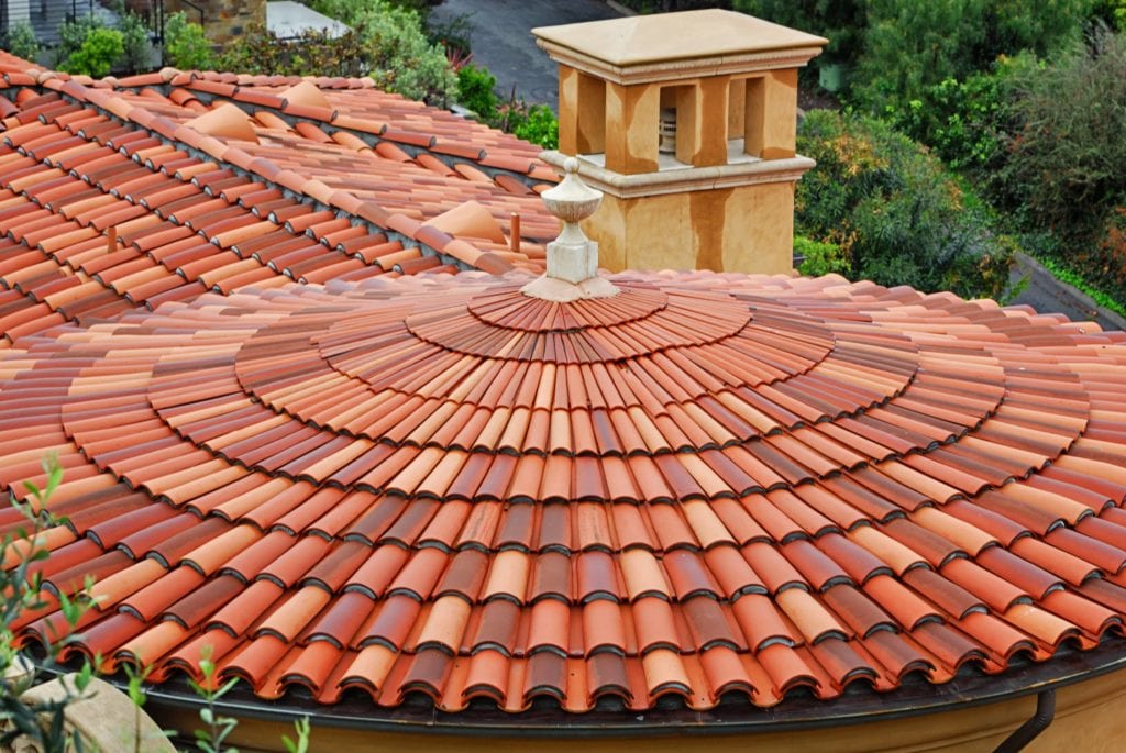 clay tile roof