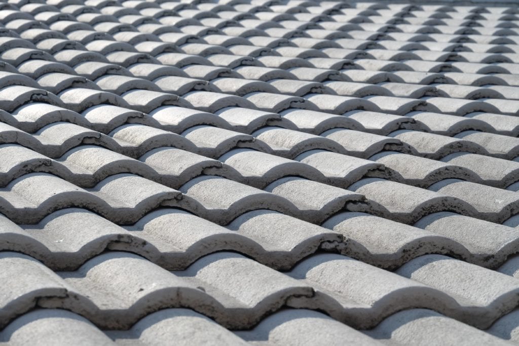 concrete tile roof