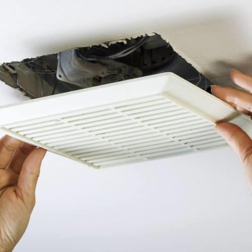 How To Install A Bathroom Fan Without Attic Access | Atkinson ...