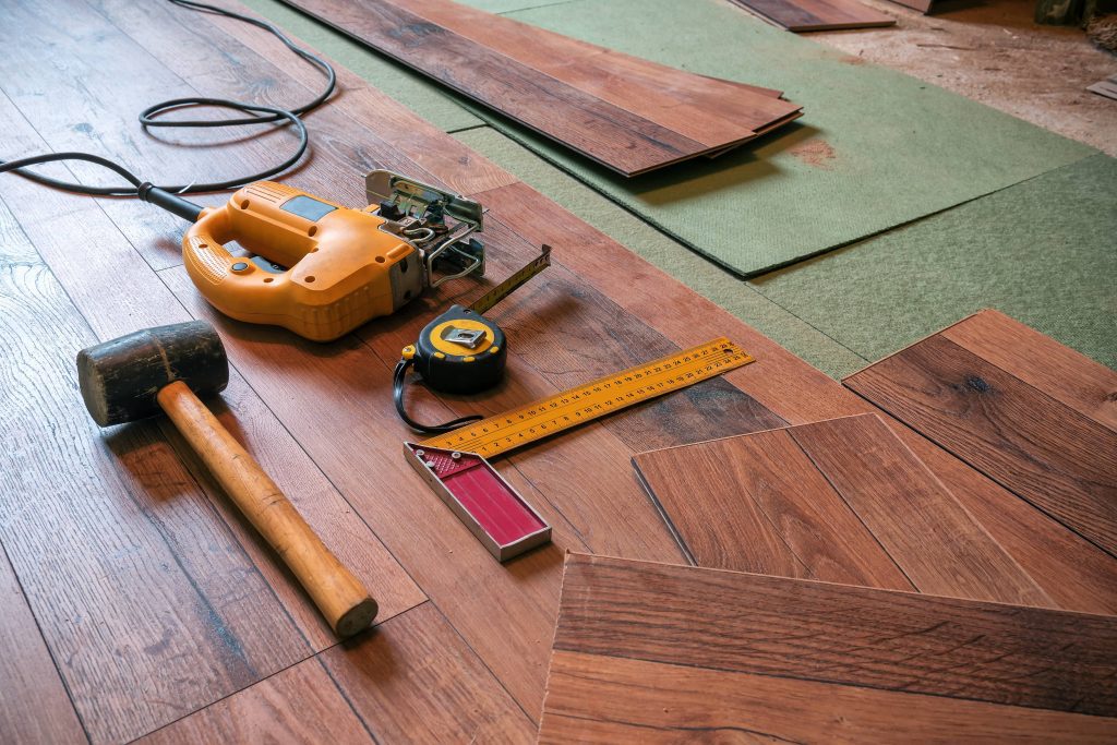 You never know when installing new floors if they will be squeaky.