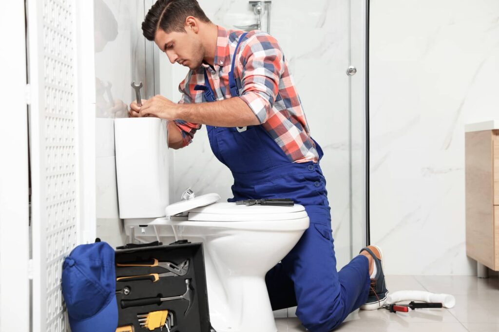 If you aren't sure how to make the repair or don't have tools, call a professional plumber.