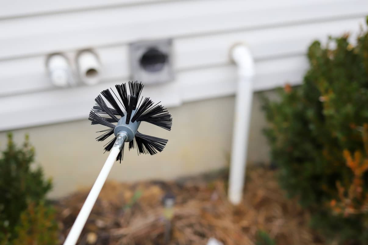 Cleaning your dryer vent should be done often.