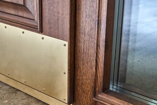 What is a kick plate