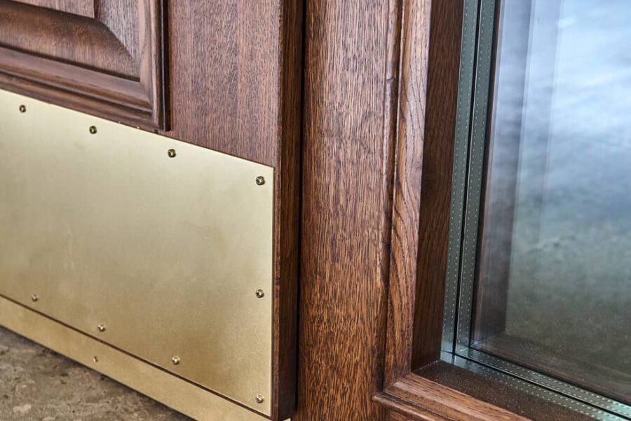 What is a kick plate