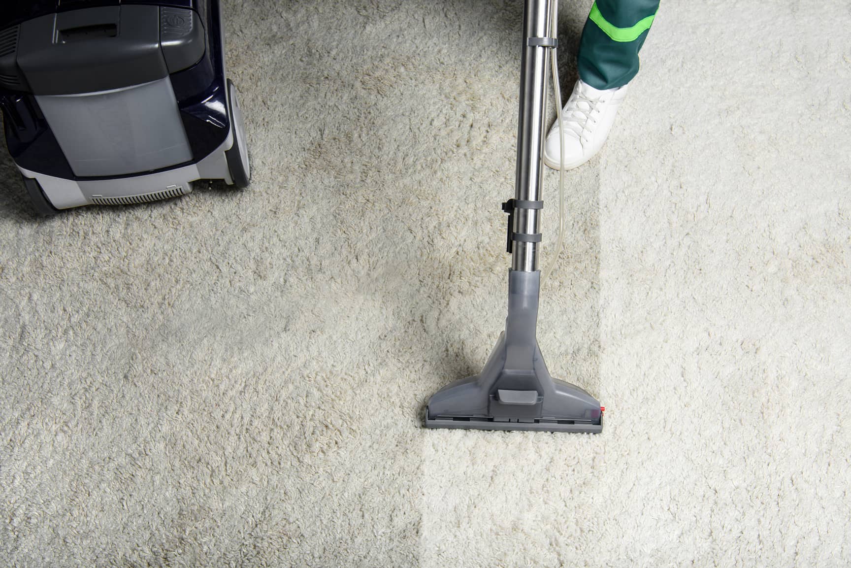 Steam cleaning your carpets can help get them smelling great again.