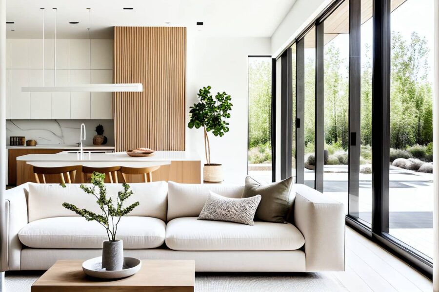 Floor to ceiling windows